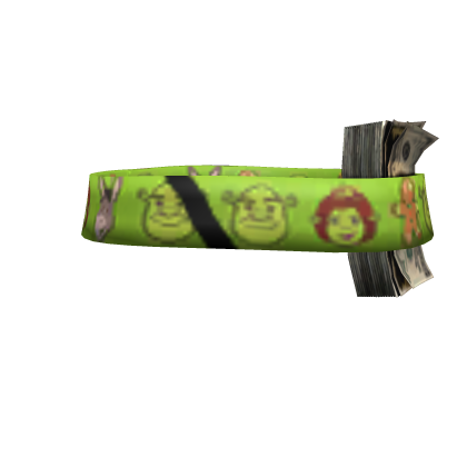 $$$ money shrek headband v3