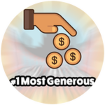 #1 Most Generous