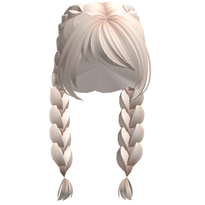 Scene Messy Grunge Braids (Beige) Roblox item