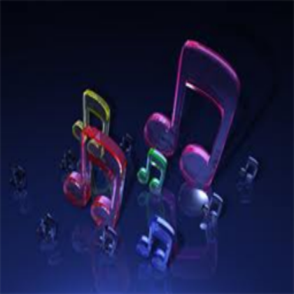 music notes Roblox decal