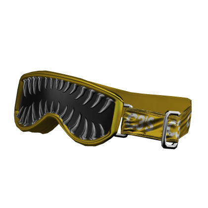 C3's Vintage Yellow Racing Goggles V3