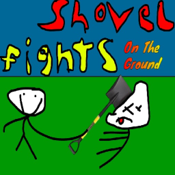 Shovel Fights On The Ground