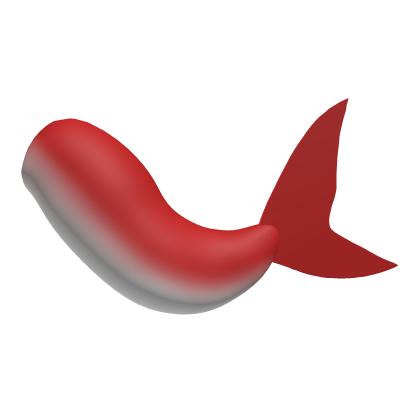 Red Shark Tail Roblox item