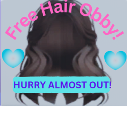 Cute Obby For FREE Hair!!!!!
