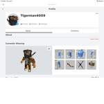 Roblox player TigerMan fans