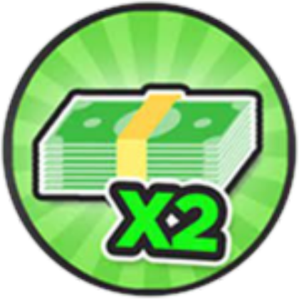 2X Cash Tycoon Gamepass Icon Roblox decal