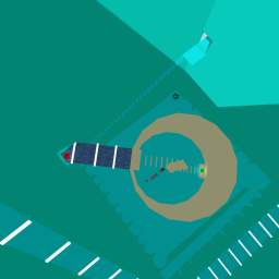 Cyan Tower (easy)