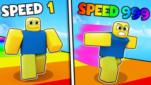 EVERY SECOND YOU GET +1 SPEED!