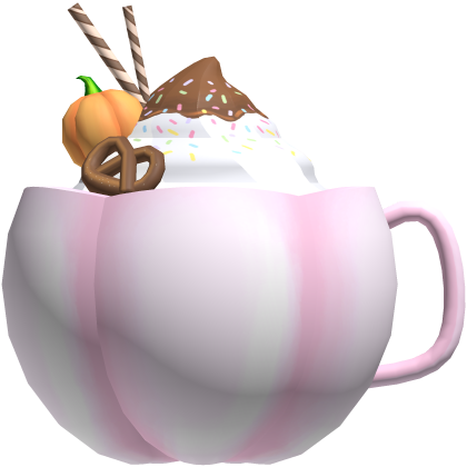 Cute Winter Pumpkin Spice Latte Fall Drink (Pink)