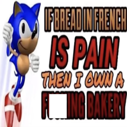 Cursed_Sonic Roblox decal