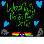 Woofla's protective den