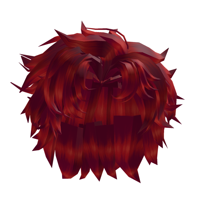 Messy Fluffy Red Mafia Male Hair