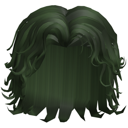 Wavey Green Surfer Male Curly Hair
