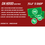 DAH00D CA$H - Yuji's Shop