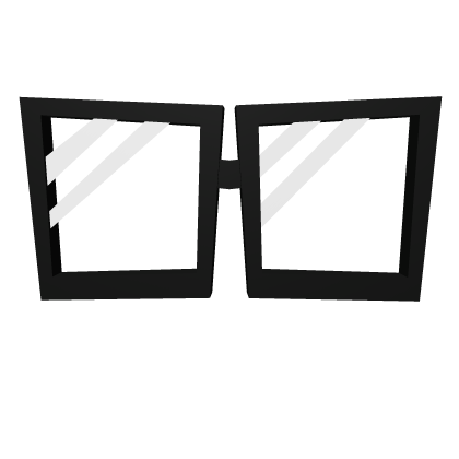 Black Square Armless Glasses