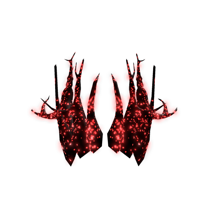 Emissive Glowing Red Branches