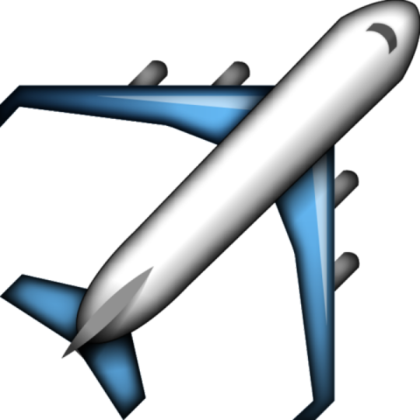 Airplane Emoji Roblox decal