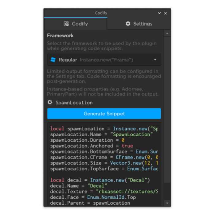 Codify - Convert anything to code preview 2