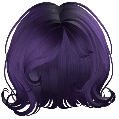 Violet Messy Waves Hair Roblox item