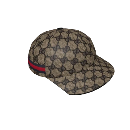 Gucci Original GG Monogram Baseball Hat with Web Roblox Item Rolimon s