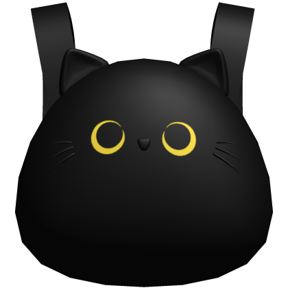 black kitten backpack