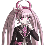 Glitch core and lil danganronpa babys