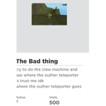 The fans of “The bad thing”