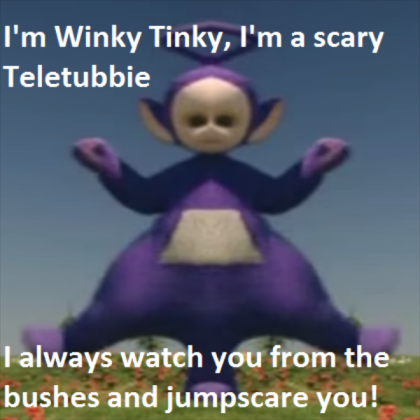 Scary Teletubbie 0.0 Roblox decal