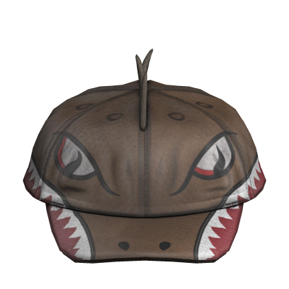 Y2K Brown Dino Cap