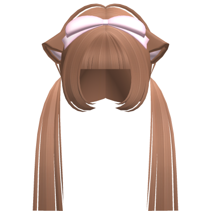 ♡ pretty droopy kitten hime pigtails in ginger
