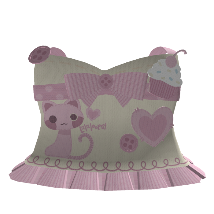 Cutie Lalaloopsy baby doll top!