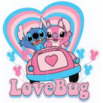Stitch and angel are slay