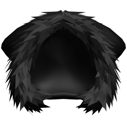 Moe Cat Hood in black