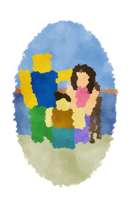 Convex Oval Painting