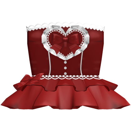 ♡ Red Dreamy Valentine's Dress