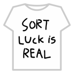 Sort luck is REAL