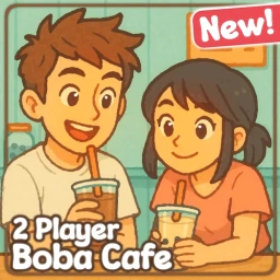 🧋2 Player Boba Cafe Tycoon 🧋 icon
