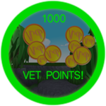 1000 Vet Points
