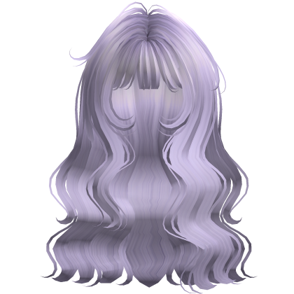 Purple Kawaii Hime Wavy Hair Roblox item