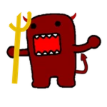 Devil Domo  Roblox badge thumbnail