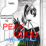 Peakquod's Awesomesauce UGC