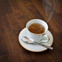 Tea with Tom.