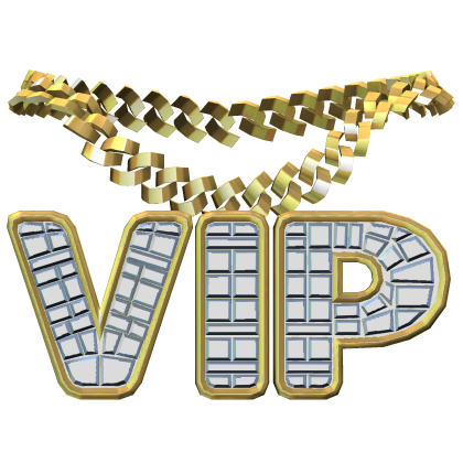 Gold VIP Chain Necklace | Roblox Item - Rolimon's