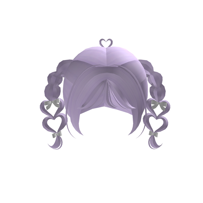 Heart Twintails Lavender