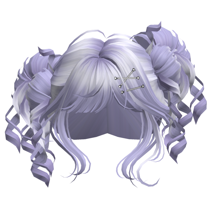 Tilted Elegant Princess Buns (Lavender)