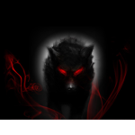 Elemental dark wolves