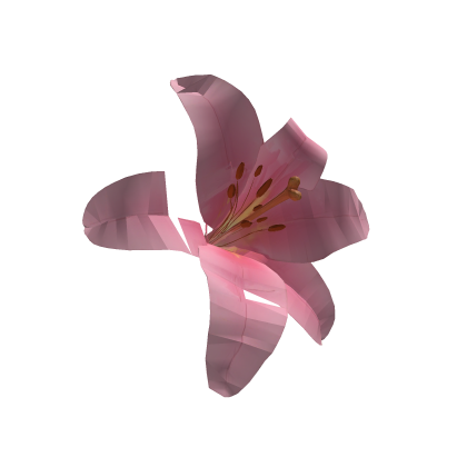 Summer Tropical Lily Flower Hair clip Roblox item