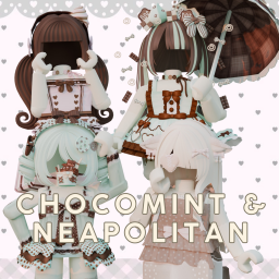 🍫 ChocoMint & Neapolitan Cute Outfits