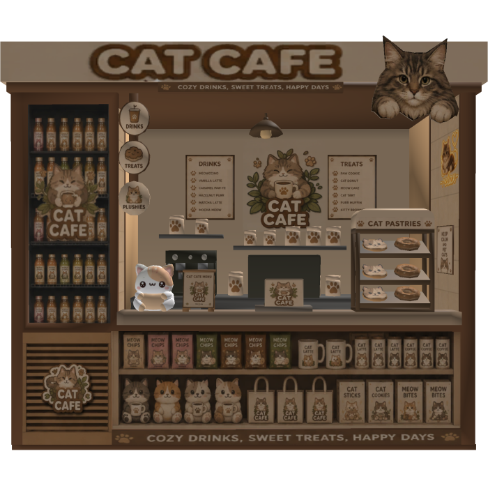 Cat Cafe Stand