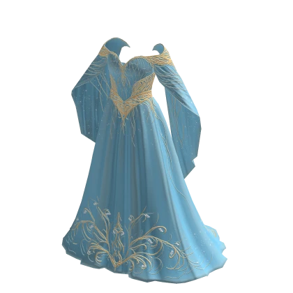 Baby blue celestial goddess dress | Roblox Item - Rolimon's